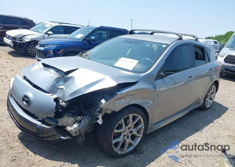 2012 Mazda Mazdaspeed3 Touring из США, поврежденный, VIN JM1BL1L30C1612998